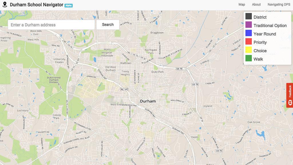 Durham School Navigator App