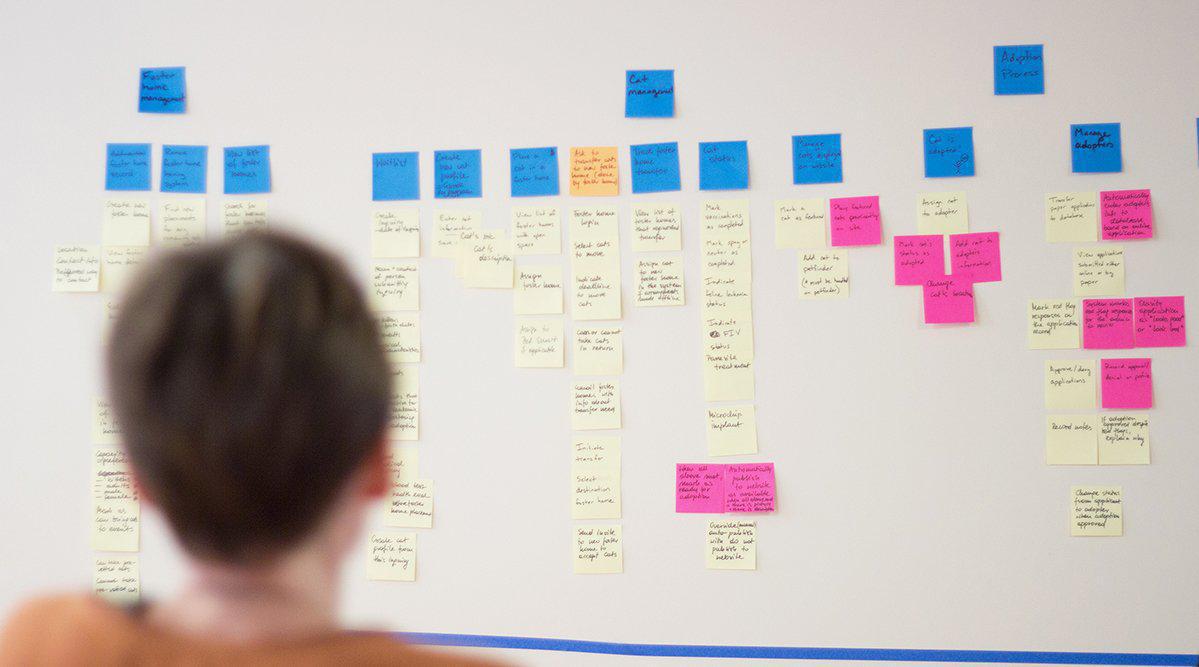 Prioritized user story map