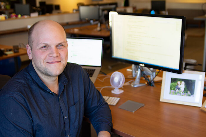 Caktus developer Michael Ashton