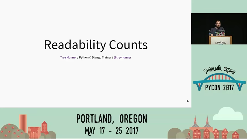 Trey Hunner speaking at PyCon 2017.