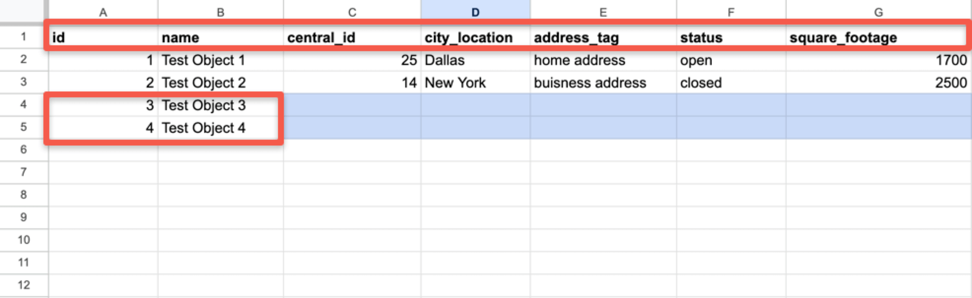 google sheet file