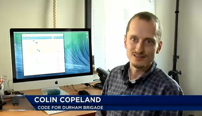 Colin talks Open Government App with WNCN
