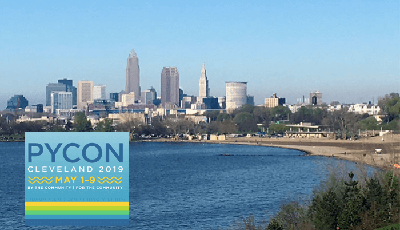 Image of the skyline of Cleveland, OH, where PyCon 2019 was held