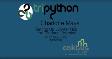 Setting up JupyterHub for Distance Learning