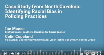 Case Study from North Carolina: Identifying Racial Bias in Policing Practices